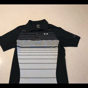 New Without Tags M Men’s Oakley Polo Silverleaf